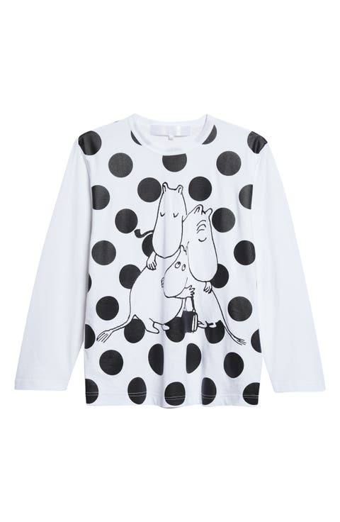 Moomin Polka Dot Graphic T-Shirt