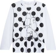 Tao Comme des Garçons Moomin Polka Dot Graphic T-Shirt