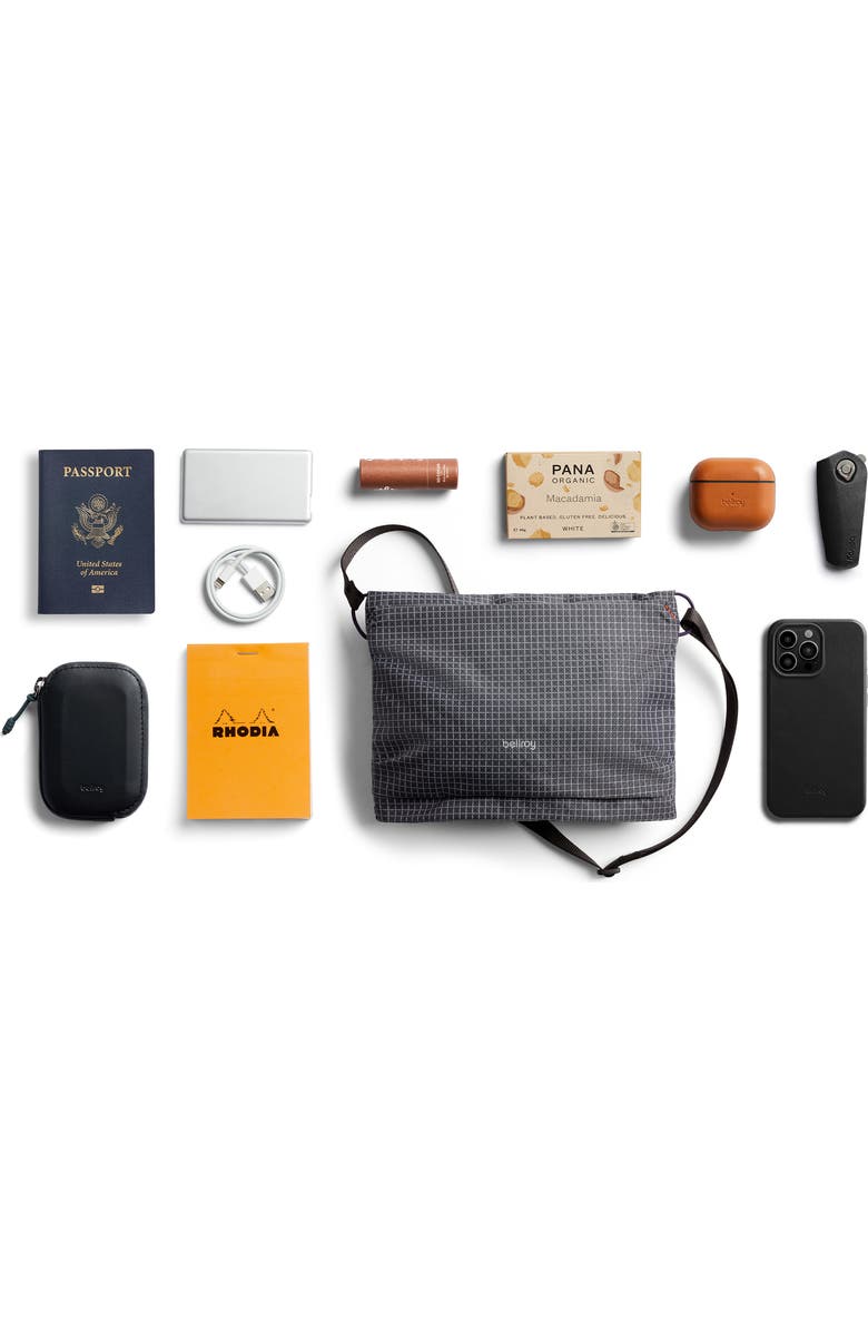 Bellroy Water Resistant Crossbody Satchel, Alternate, color, Arcade Gray