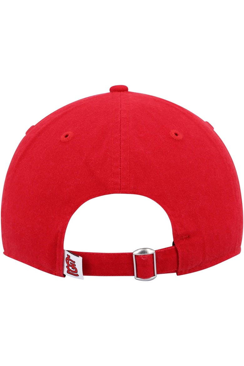 Men's New Era Red St. Louis Cardinals Logo Replica Core Classic 9TWENTY Adjustable Hat, Alternate, color, Red