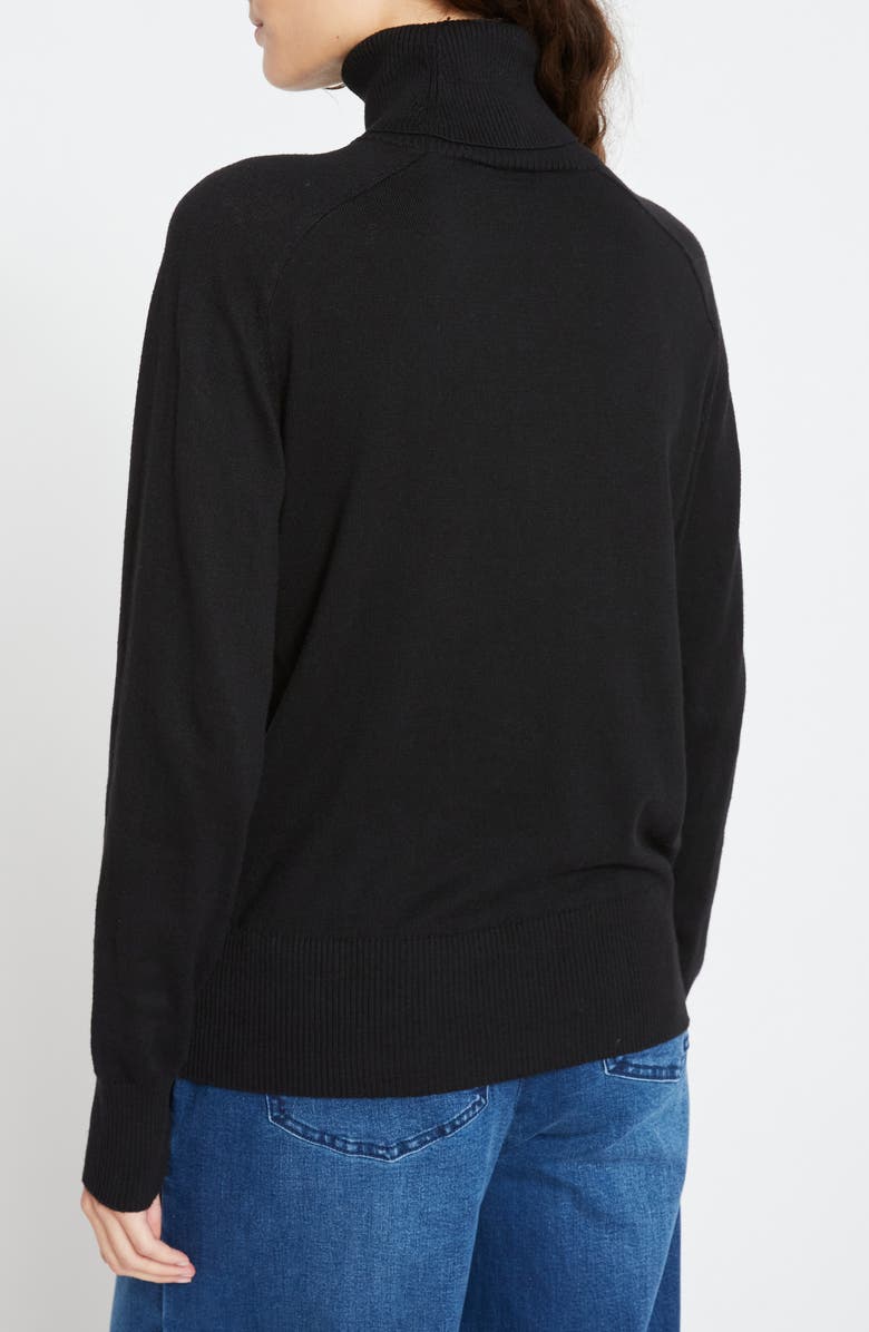 Universal Standard Renee Raglan Sleeve Turtleneck Sweater, Alternate, color, 