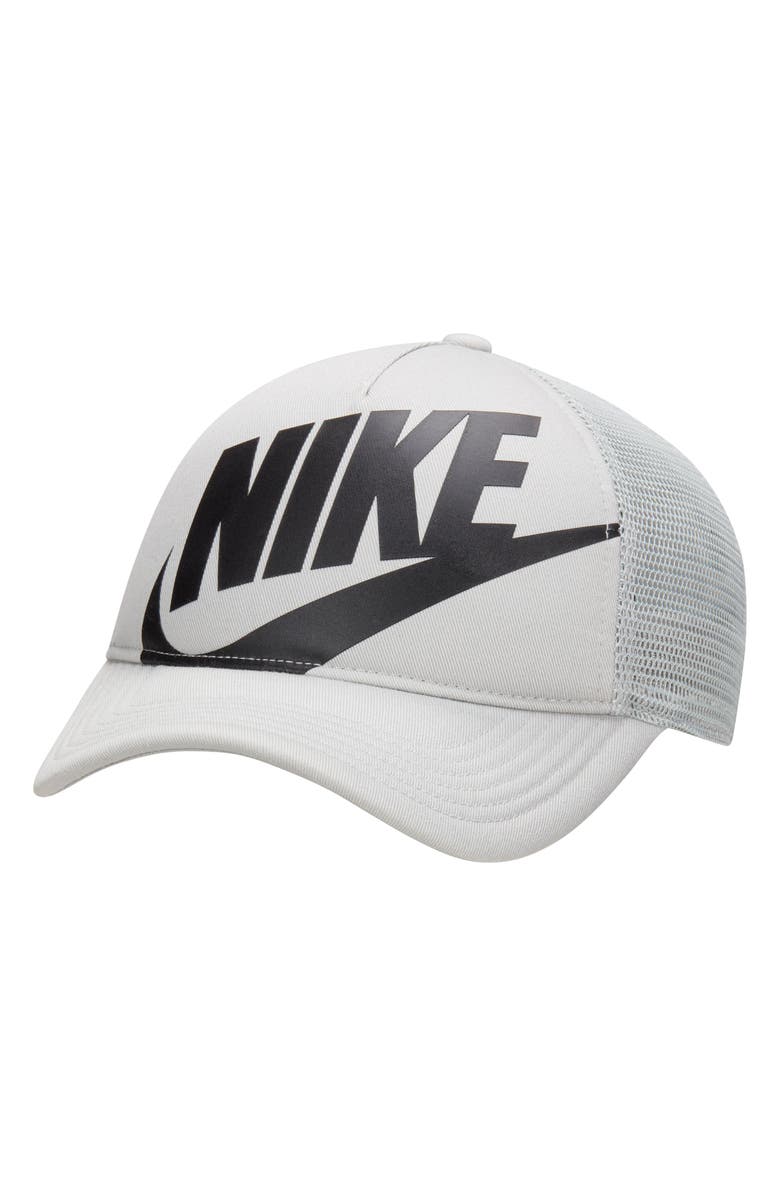 Nike Kids' Rise Structured Snapback Baseball Cap, Main, color, Light Smoke Grey/ Black