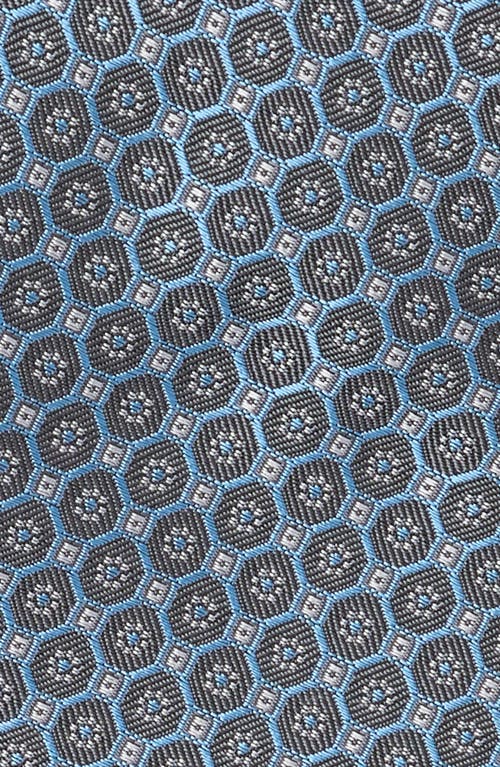 David Donahue Geometric Silk Tie
