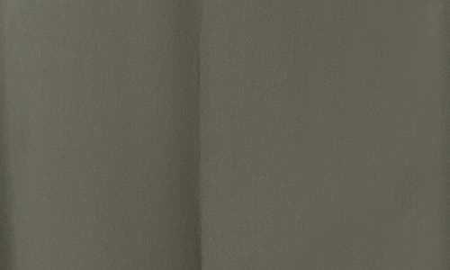 Akris Punto Long-sleeve Heavy Cotton Poplin Mini Shirtdress In Laurel