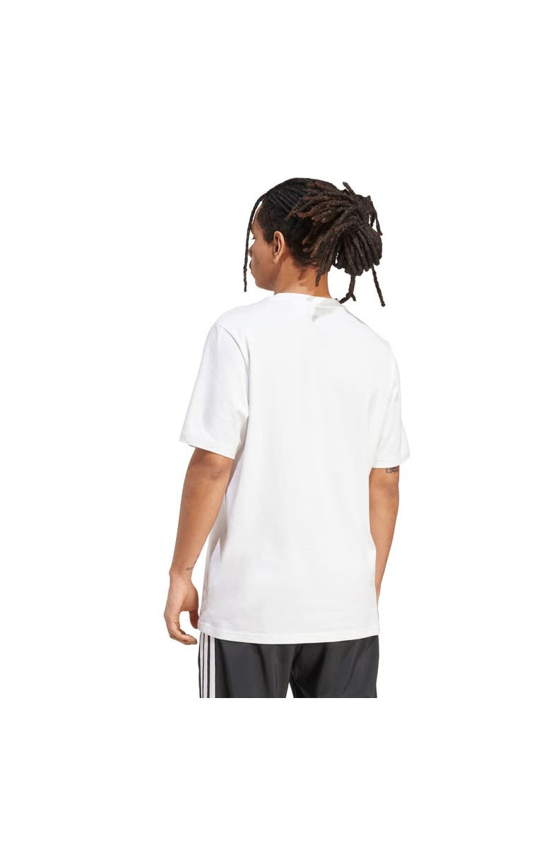 adidas Men's adidas White Real Madrid Three-Stripe Wordmark T-Shirt, Alternate, color, White