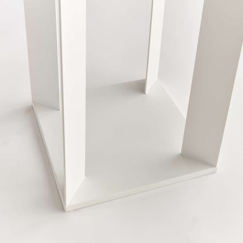 Napa Home & Garden Hanley Solar Led Lantern 30" In White