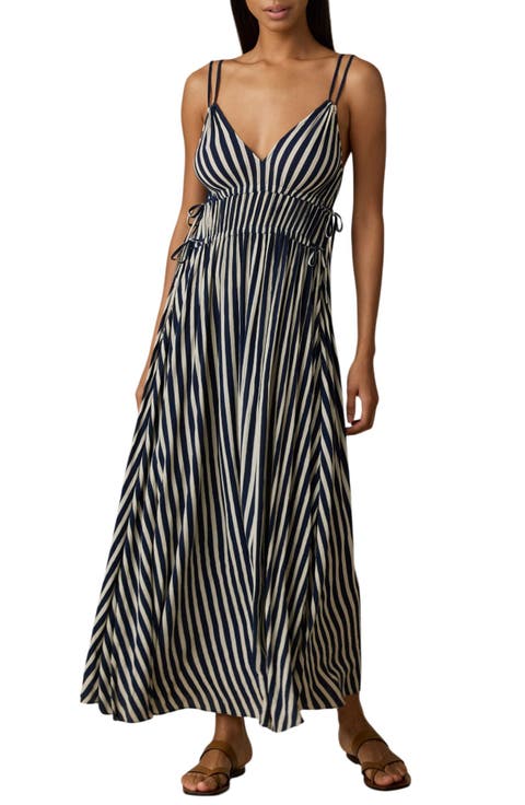 Sunbeam Stripe A-Line Dress