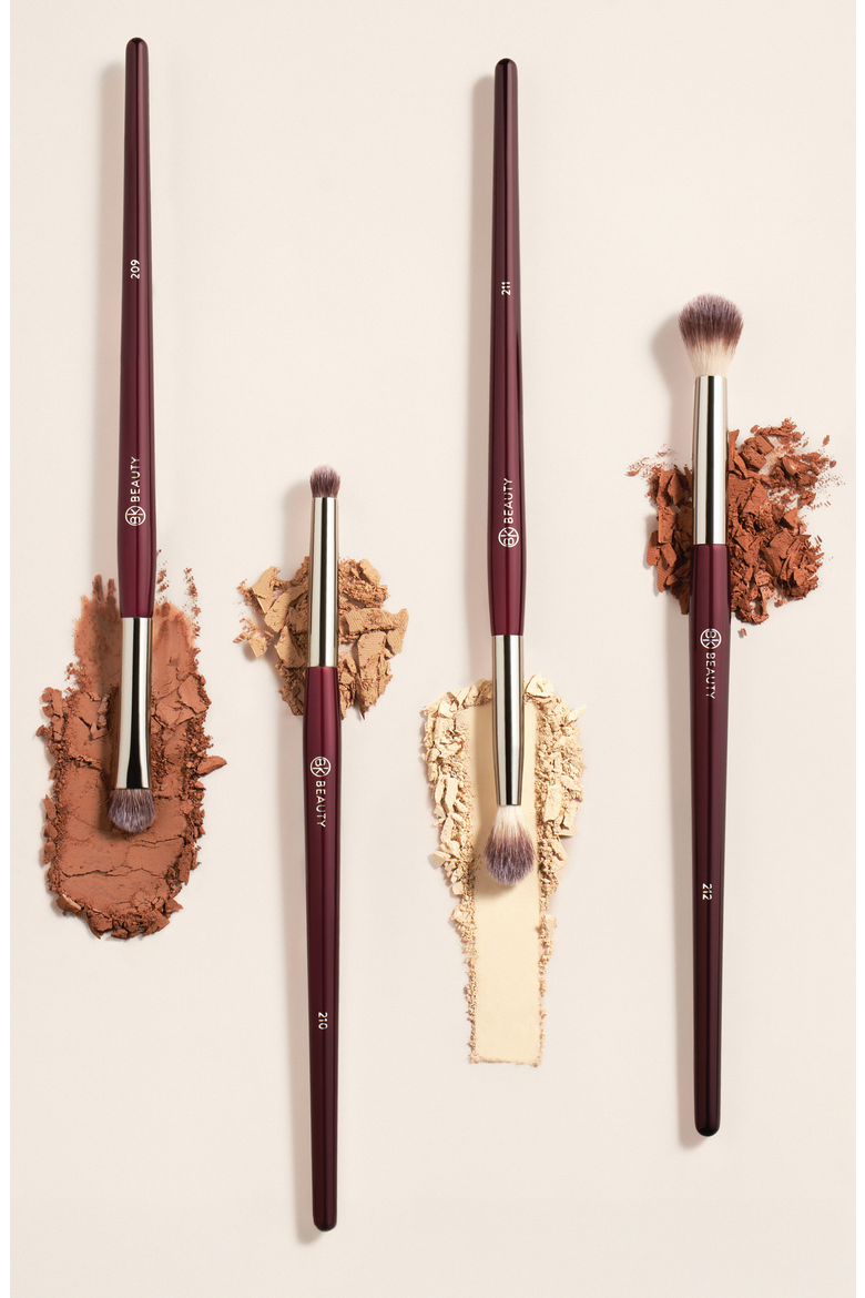 Core Line Extension Eye Brush Set, Alternate, color, Burgundy