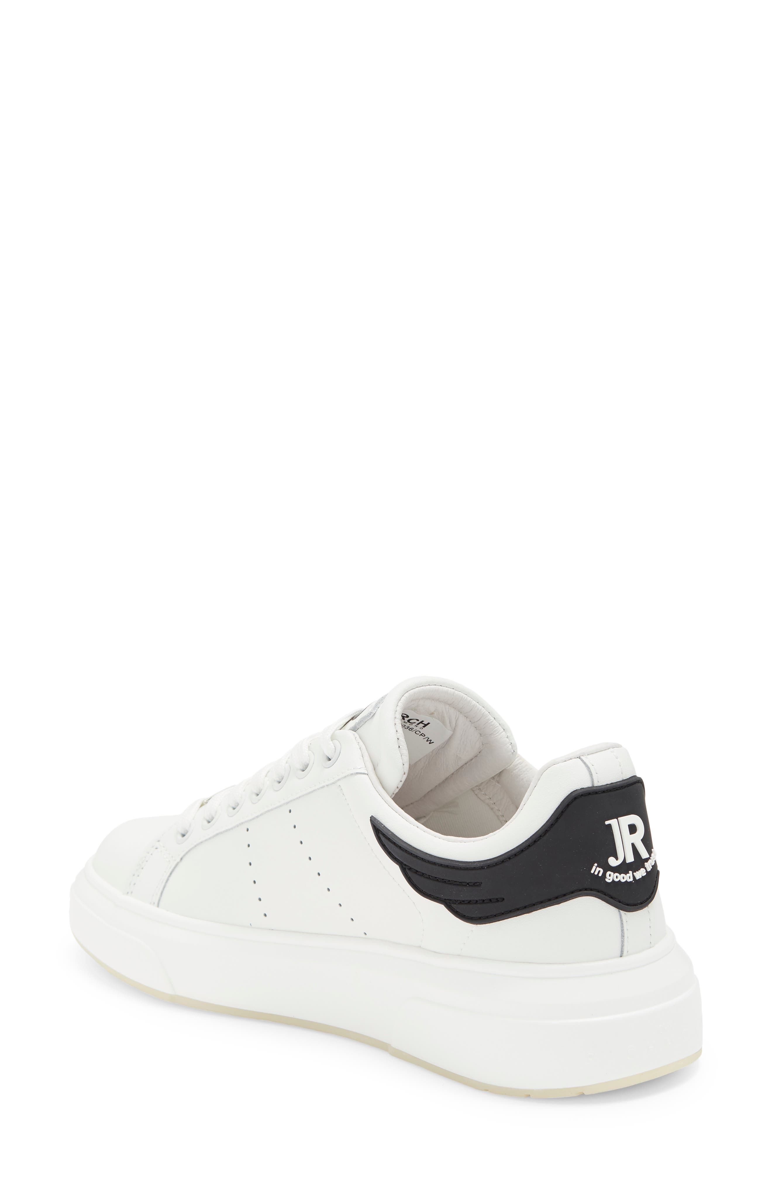 JOHN RICHMOND Perforated Low Top Sneaker, Alternate, color, 