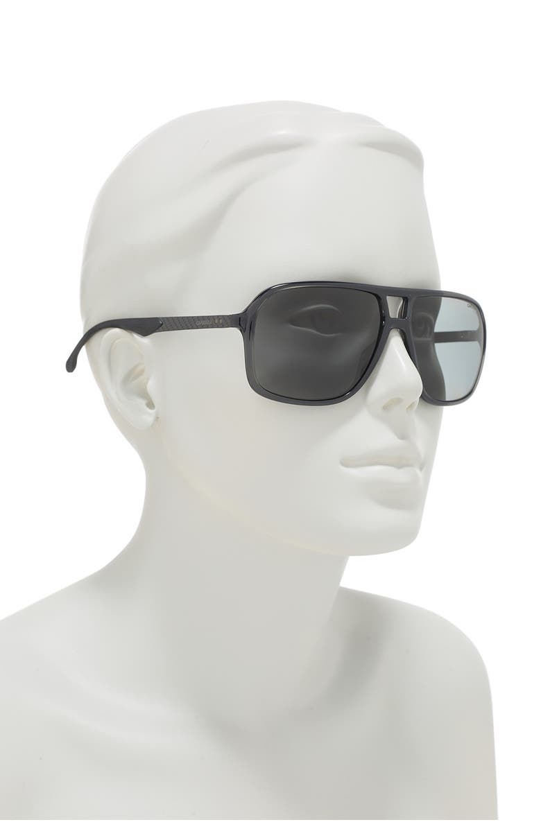 Carrera Eyewear 61mm Aviator Polarized Sunglasses, Alternate, color, 