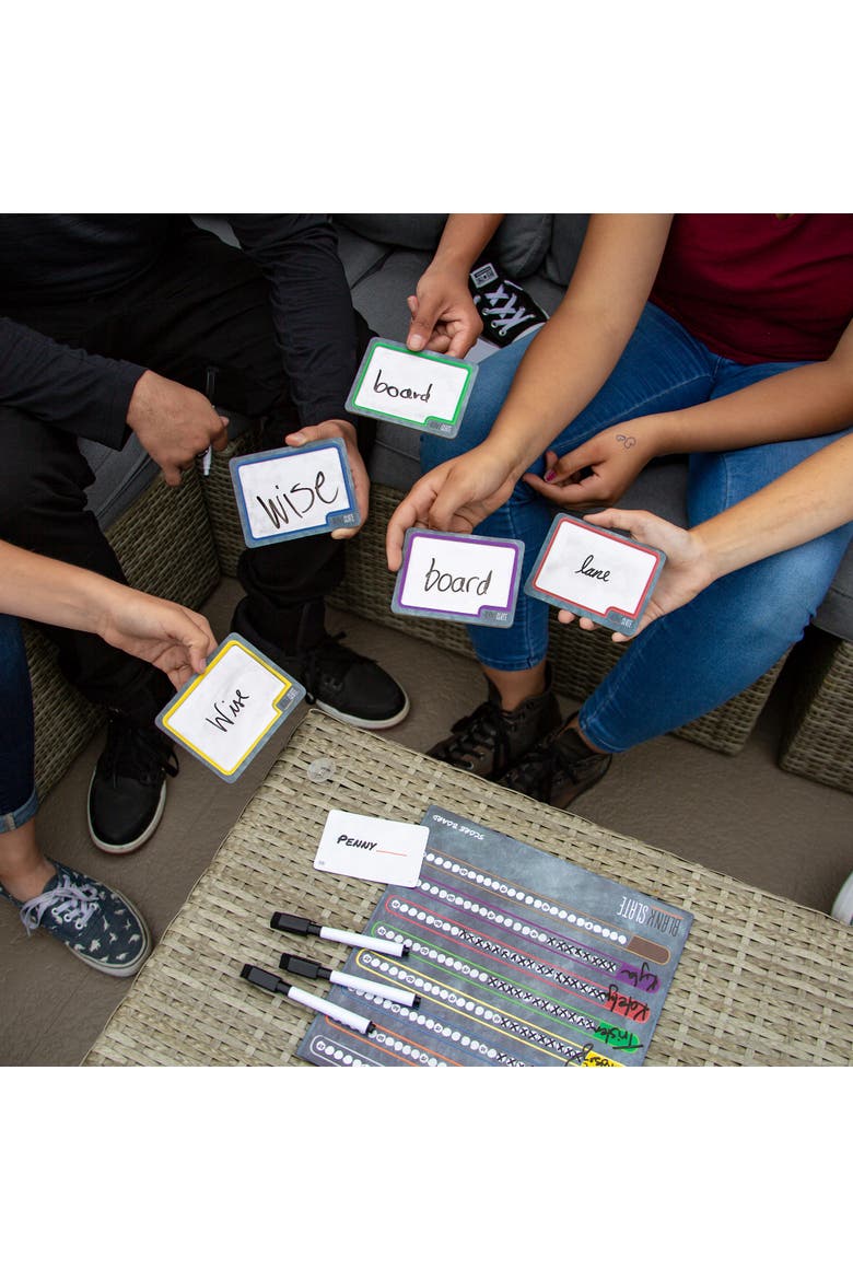 Blank Slate Word Association Party Game, Alternate, color, Multicolored