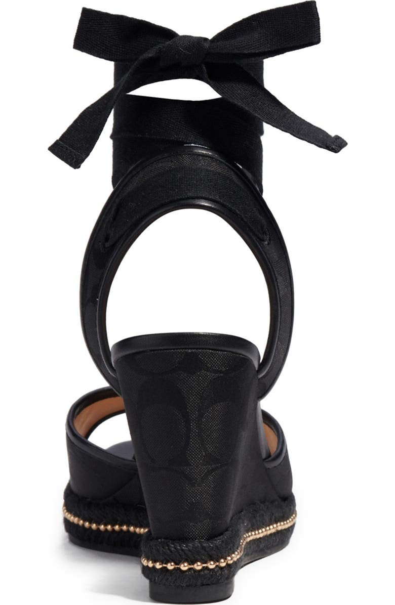 COACH Page Wedge Sandal, Alternate, color,