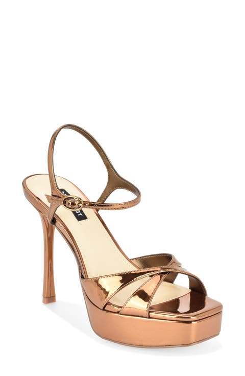 Tates Ankle Strap Platform Sandal (Women)