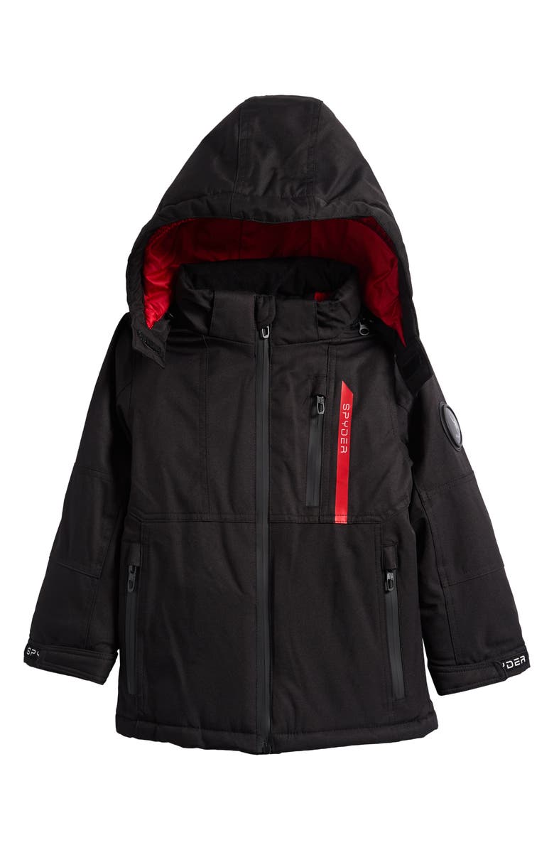 Spyder Kids' Snow Jacket, Main, color, Black