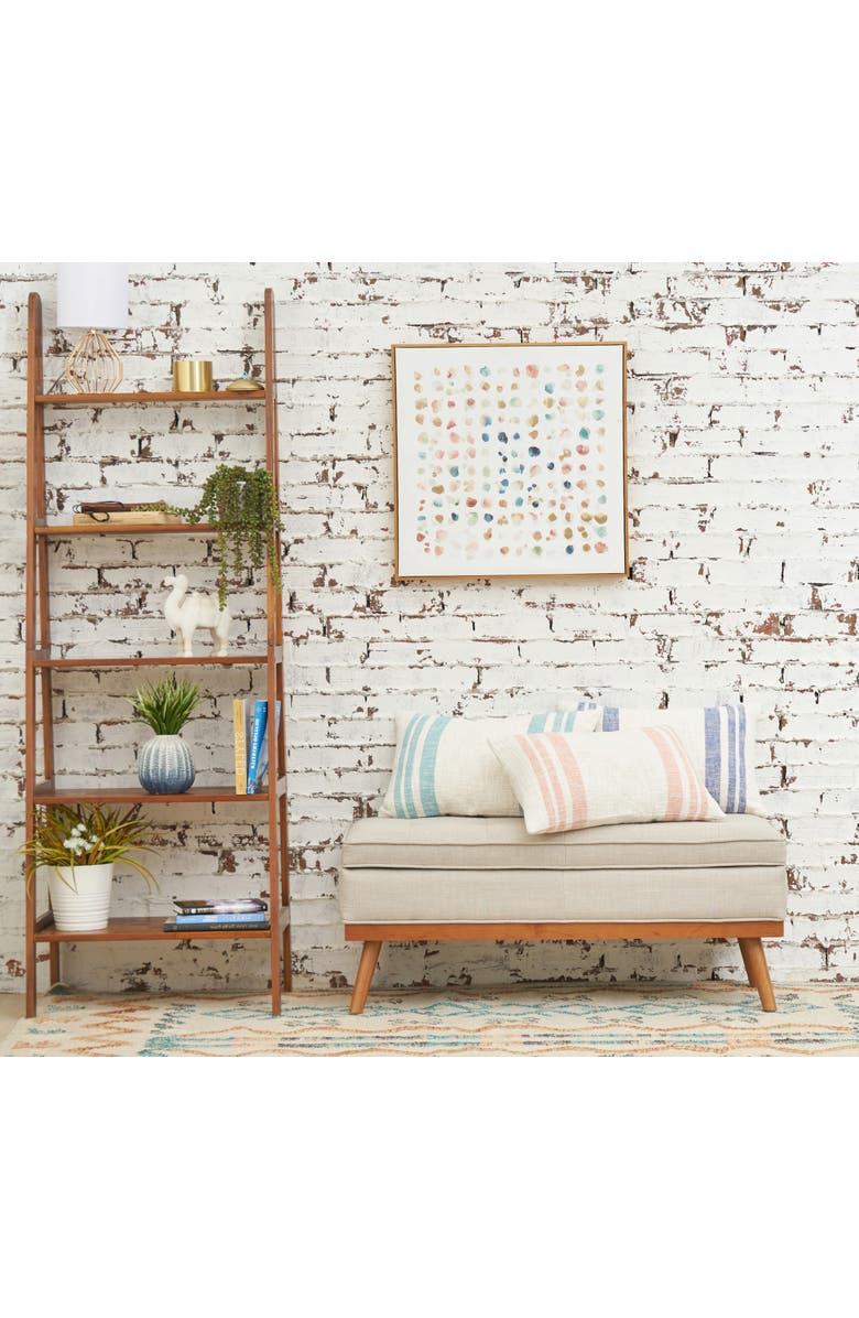 carol & frank Morgan Striped Throw Pillow Parent, Alternate, color, Off-White