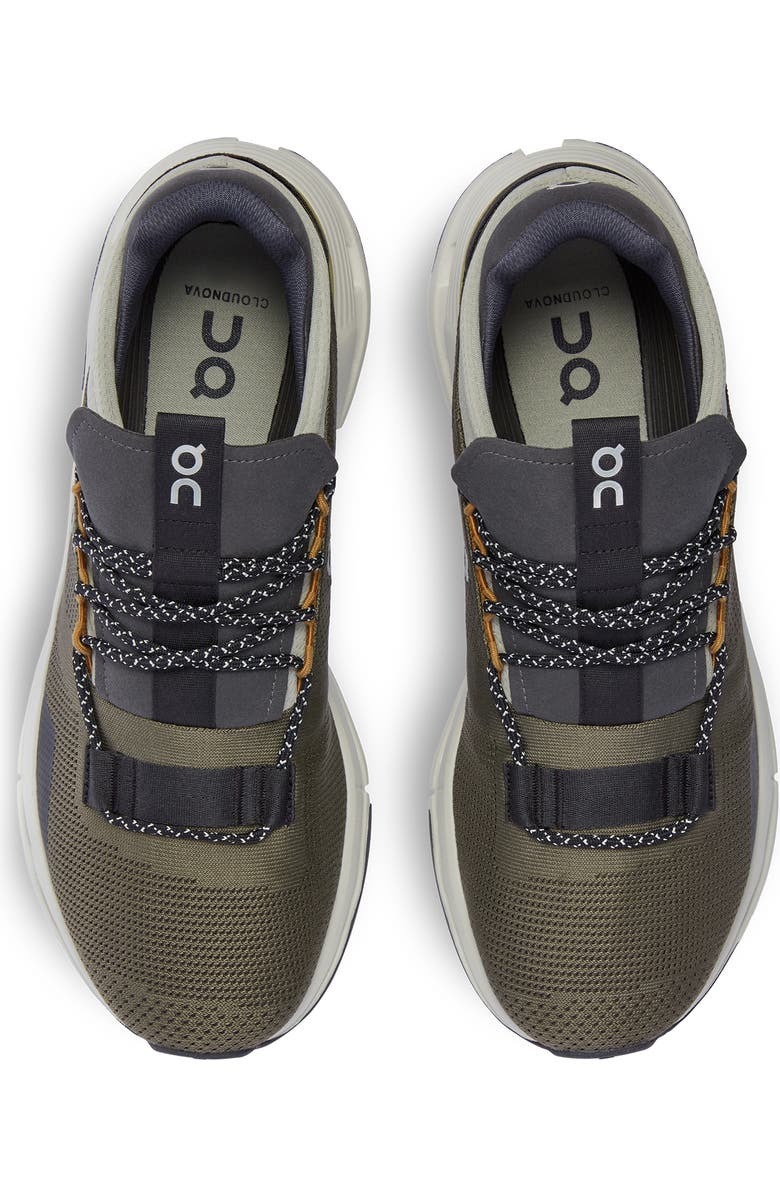 On Cloudnova Sneaker, Alternate, color, Ivy/ Eclipse