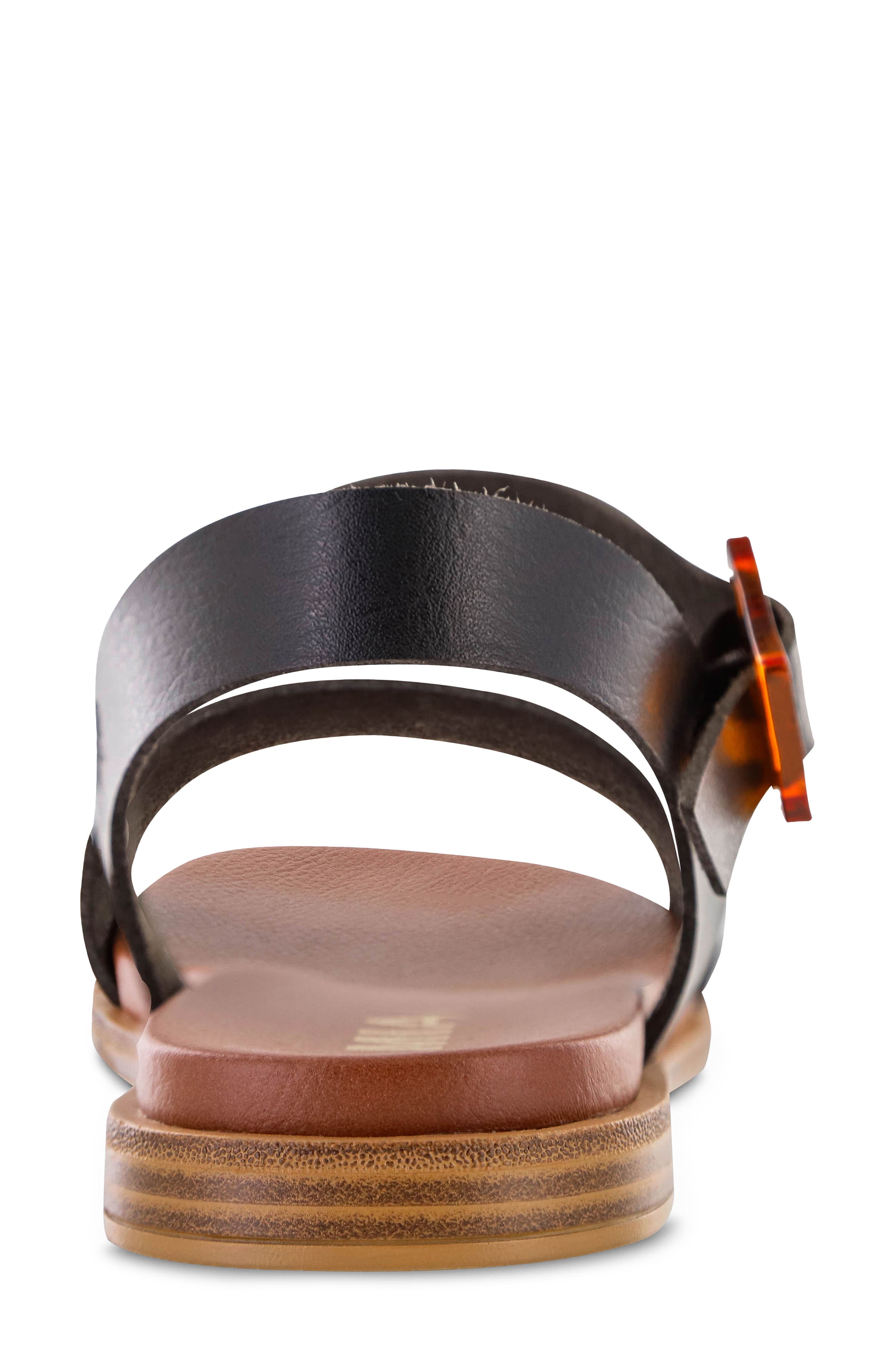 MIA Peyton Ankle Strap Sandal, Alternate, color, Black