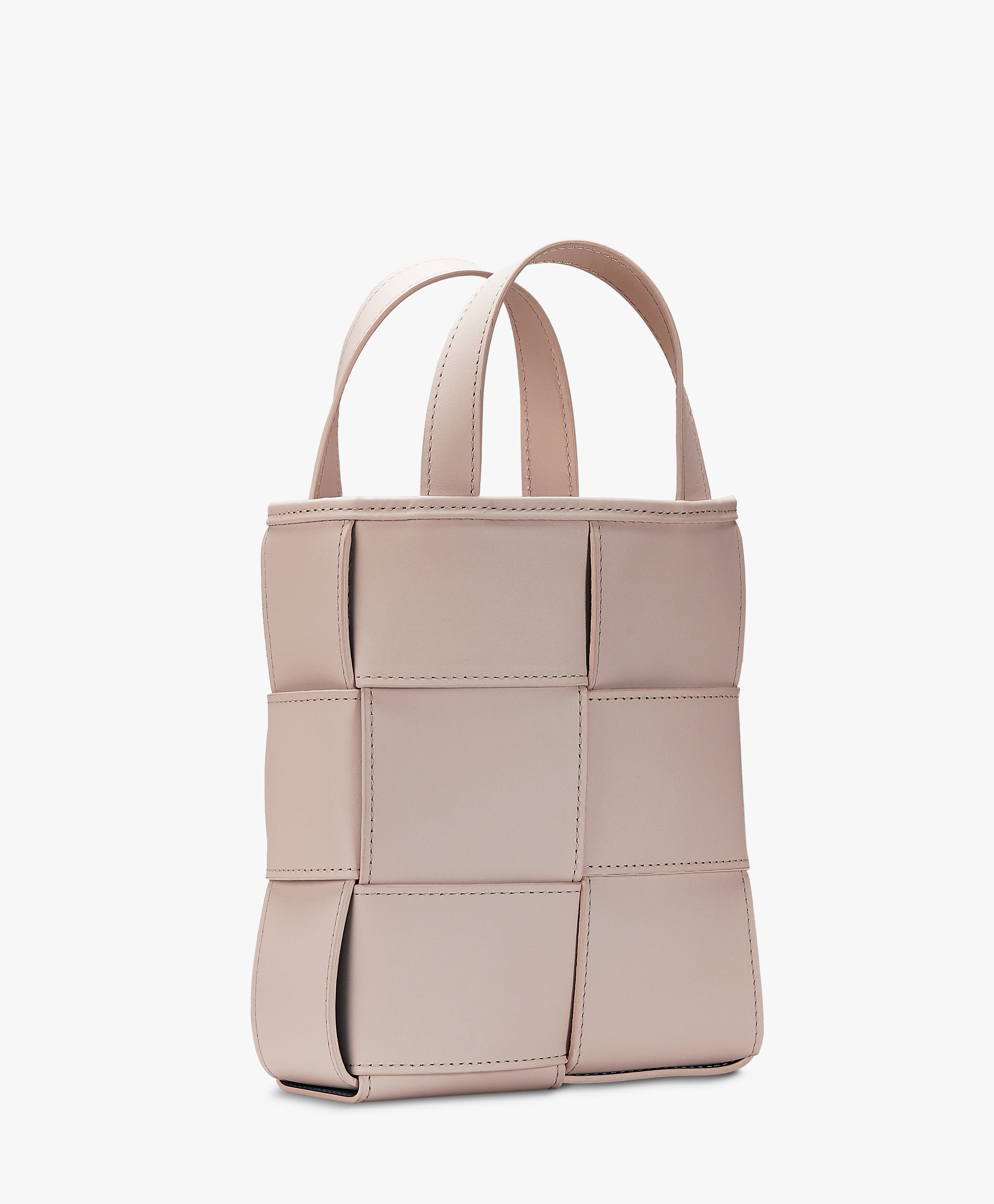 GiGi New York Chloe Mini Shopper, Alternate, color, Nude