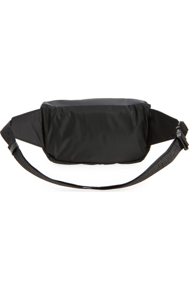 Versace La Medusa Nylon Belt Bag, Alternate, color, Black-Palladium