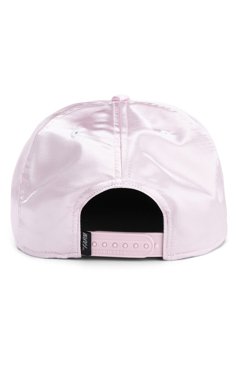 Goorin Bros. Dyrty Myrtle Adjustable Snapback Cap, Alternate, color, Coral Pink