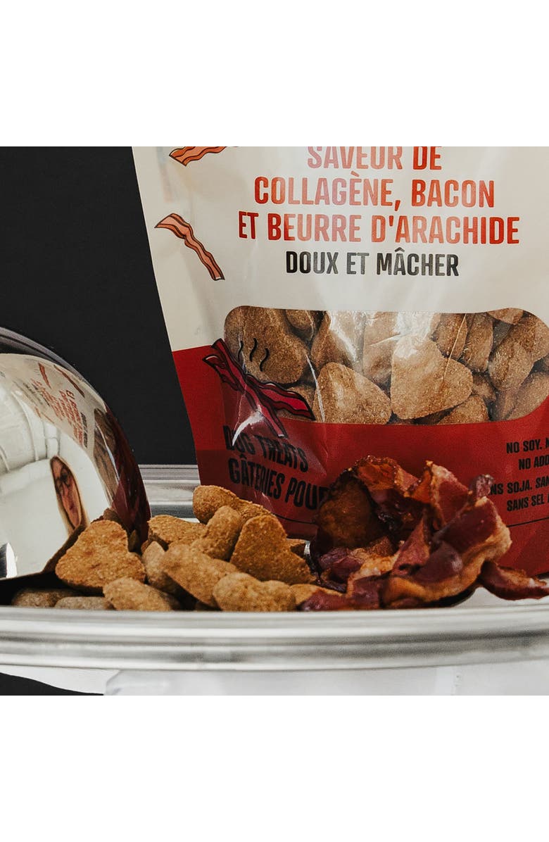 Dexypaws Soft & Chewy, Collagen, Bacon & Peanut Butter, 8oz, Dog Treats, Alternate, color, Multicolored