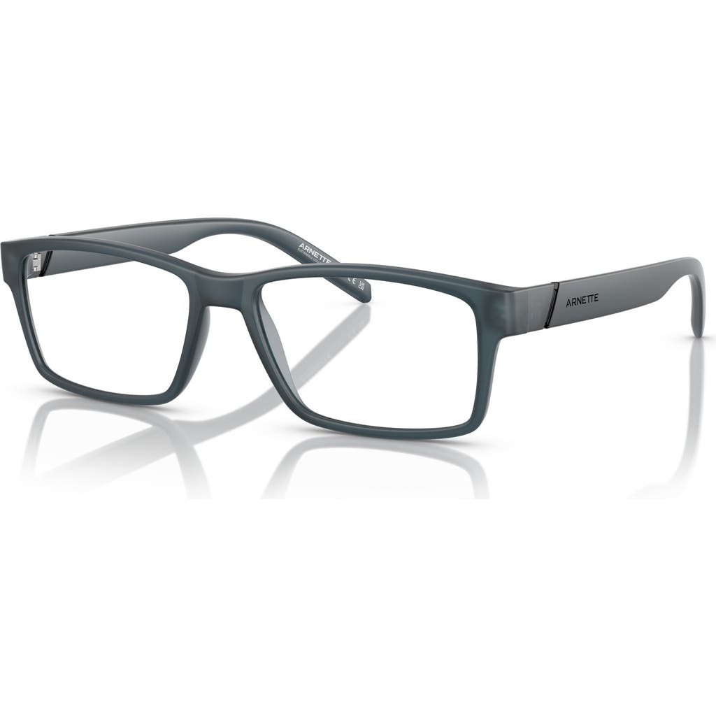 Arnette 54mm Rectangle Optical Glasses In Blue