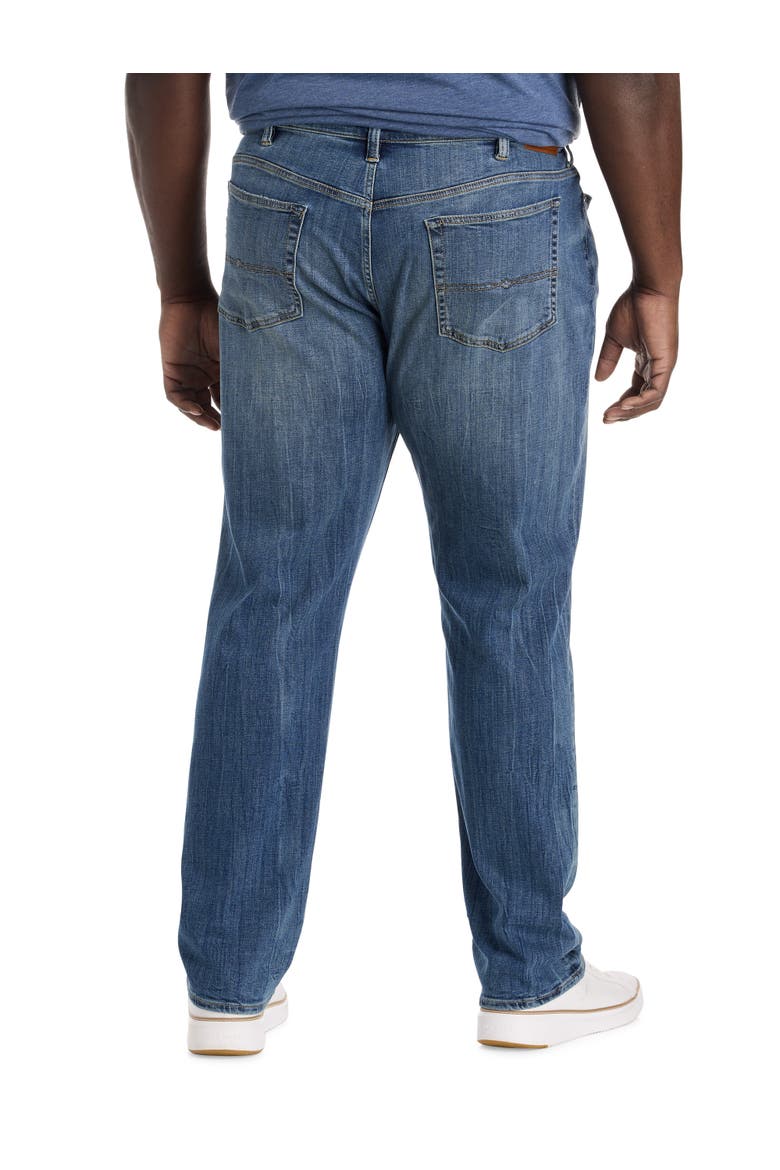 Big & Tall Athletic Tapered-Fit Jeans, Alternate, color, TRAVIS
