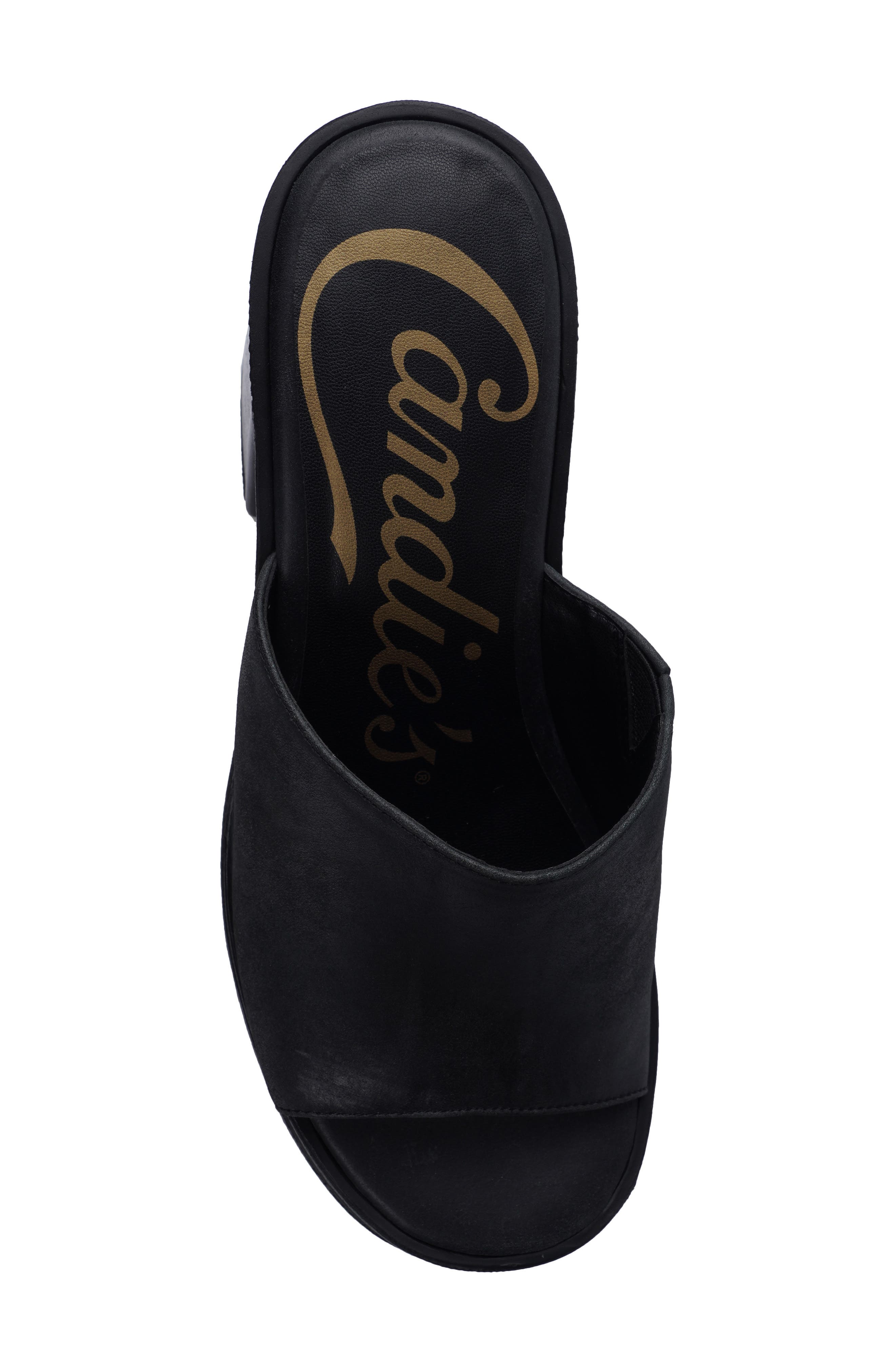 Candie
s Brizol Platform Sandal, Alternate, color, Black Leather