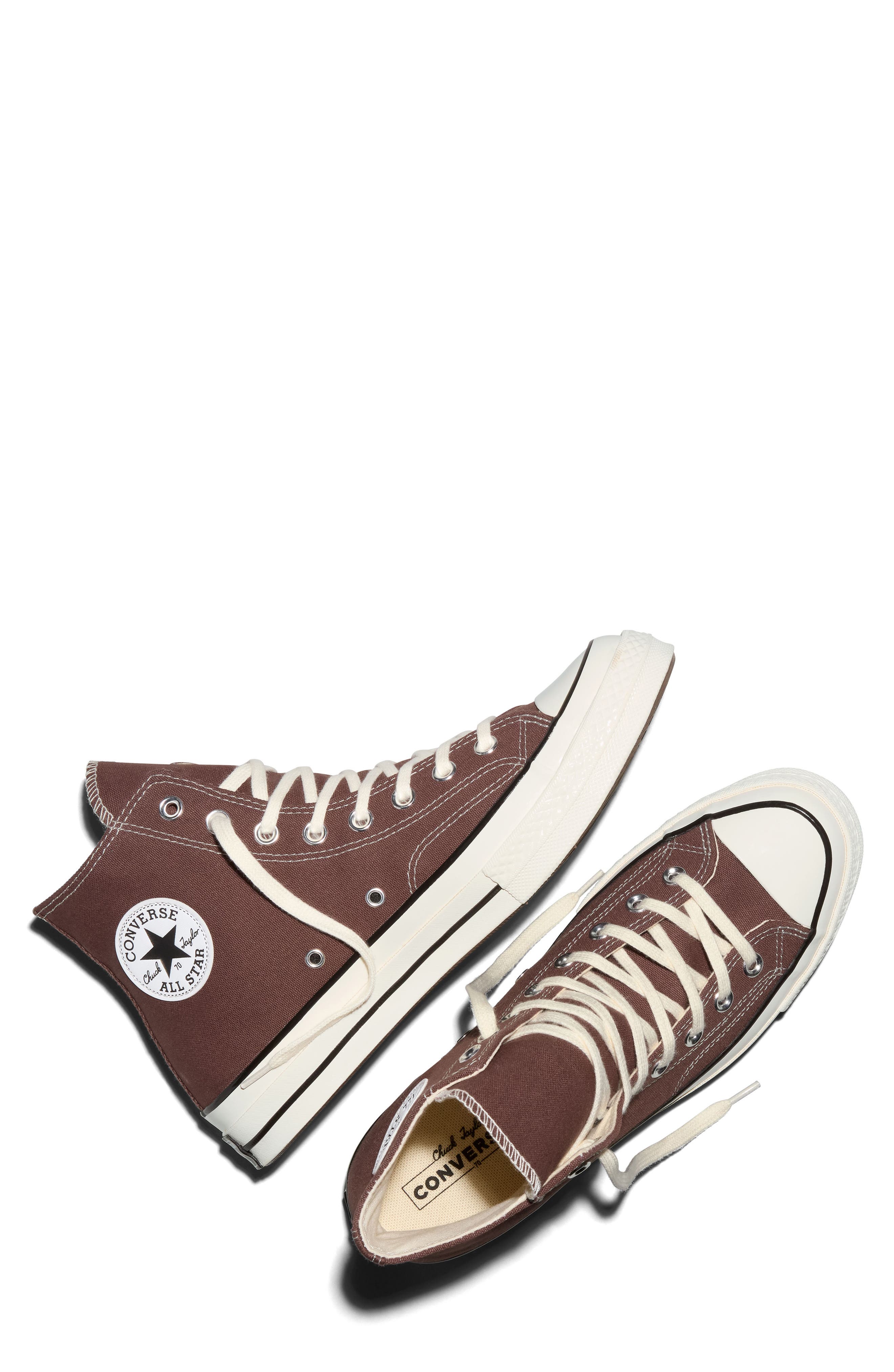 Converse Chuck 70 Canvas High Top Sneaker, Alternate, color, Twilight Blush/ Egret/ Black