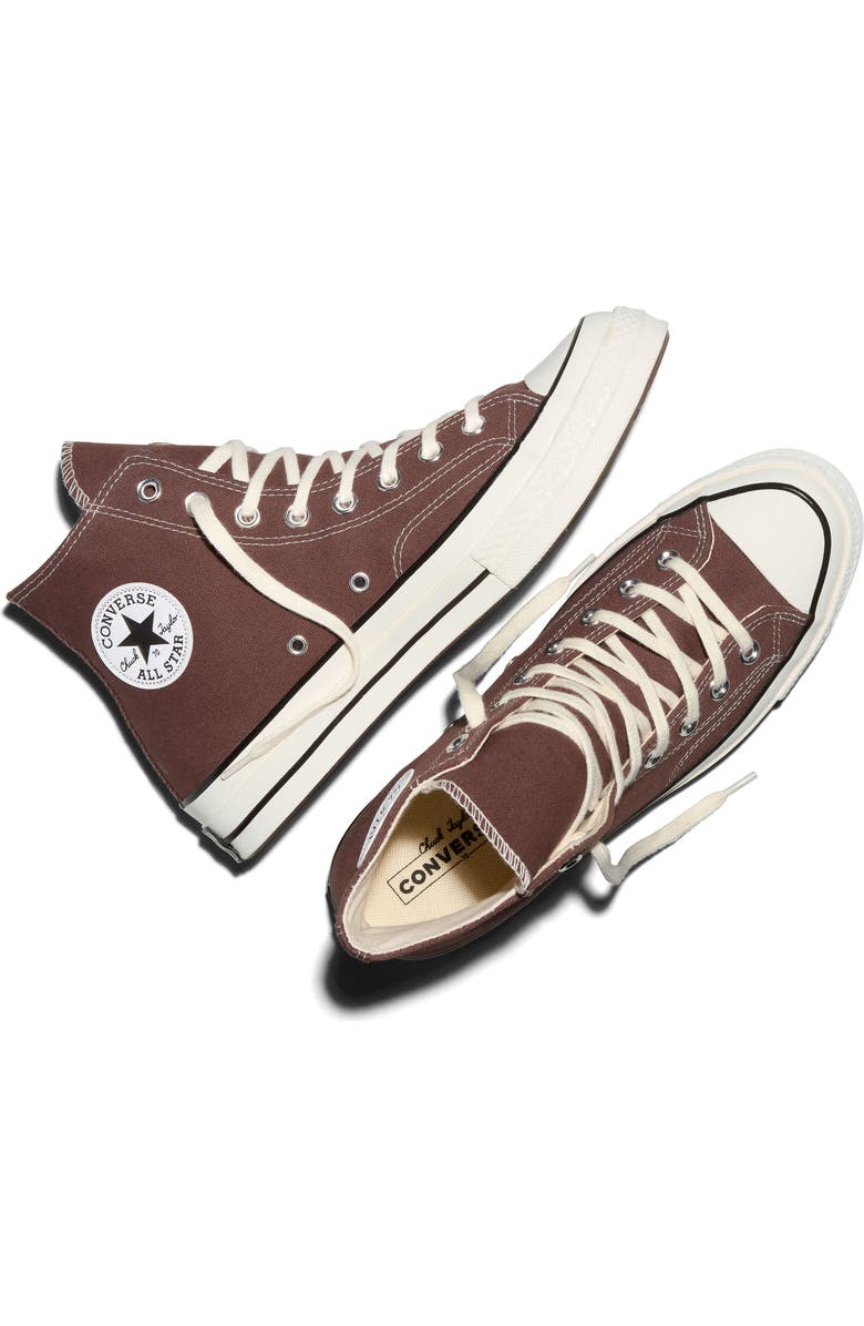 Converse Chuck 70 Canvas High Top Sneaker, Alternate, color, Twilight Blush/ Egret/ Black