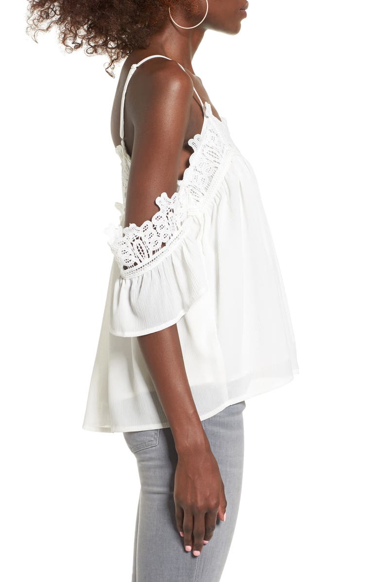 4SI3NNA Off the Shoulder Shoulder Top, Alternate, color,
