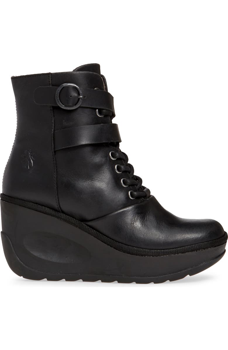 Fly London Jabi Wedge Bootie, Alternate, color,