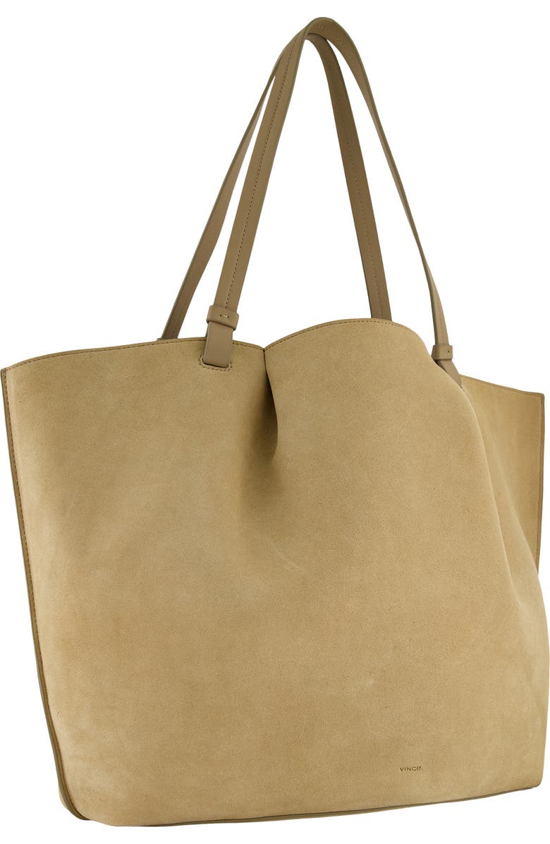 Vince Ava Suede Tote, Alternate, color, Sandtrail