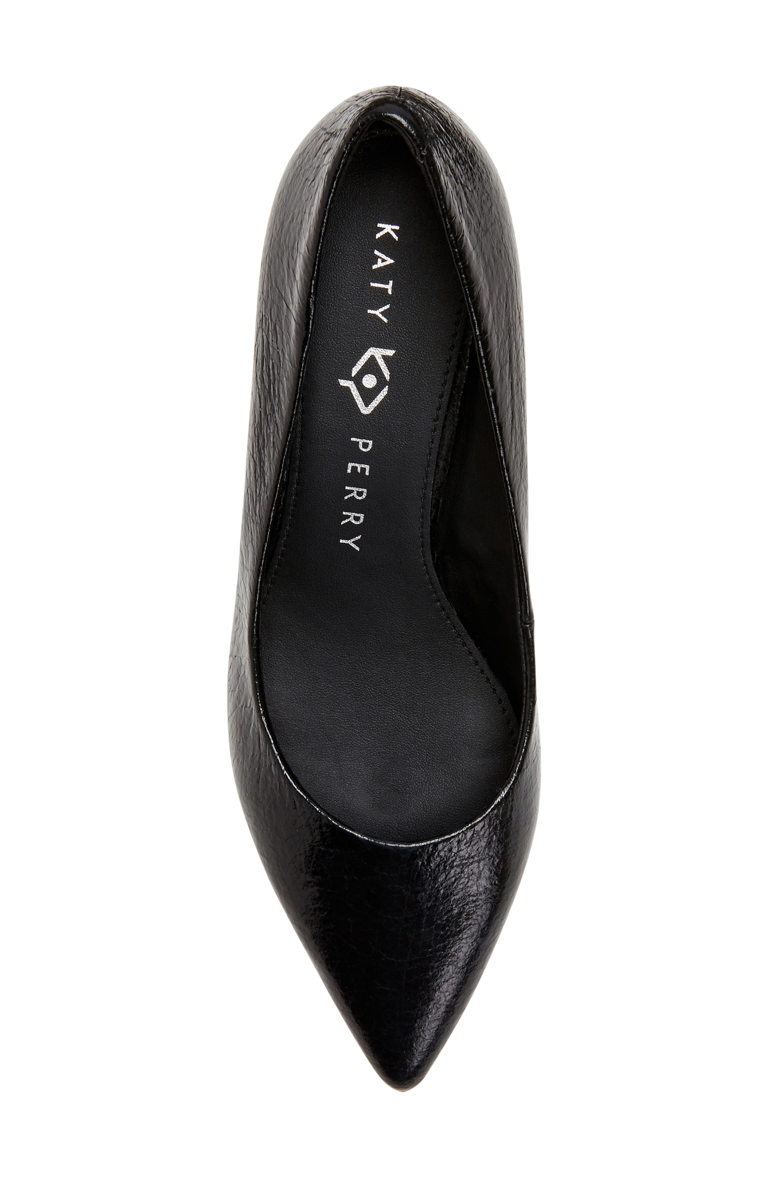 Katy Perry The Golden Pointed Toe Kitten Heel Pump, Alternate, color, 