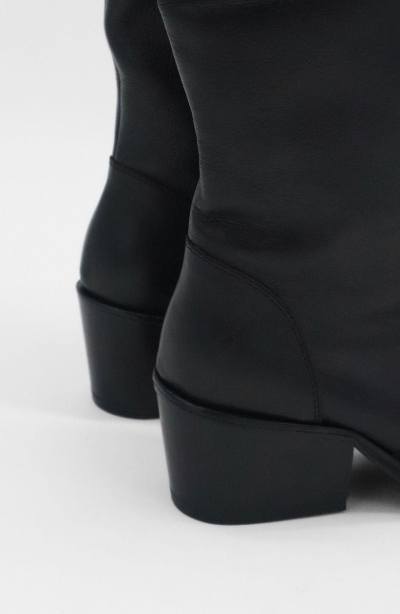 STIVALI NEW YORK Runaway Knee High Leather Boots, Alternate, color, Black