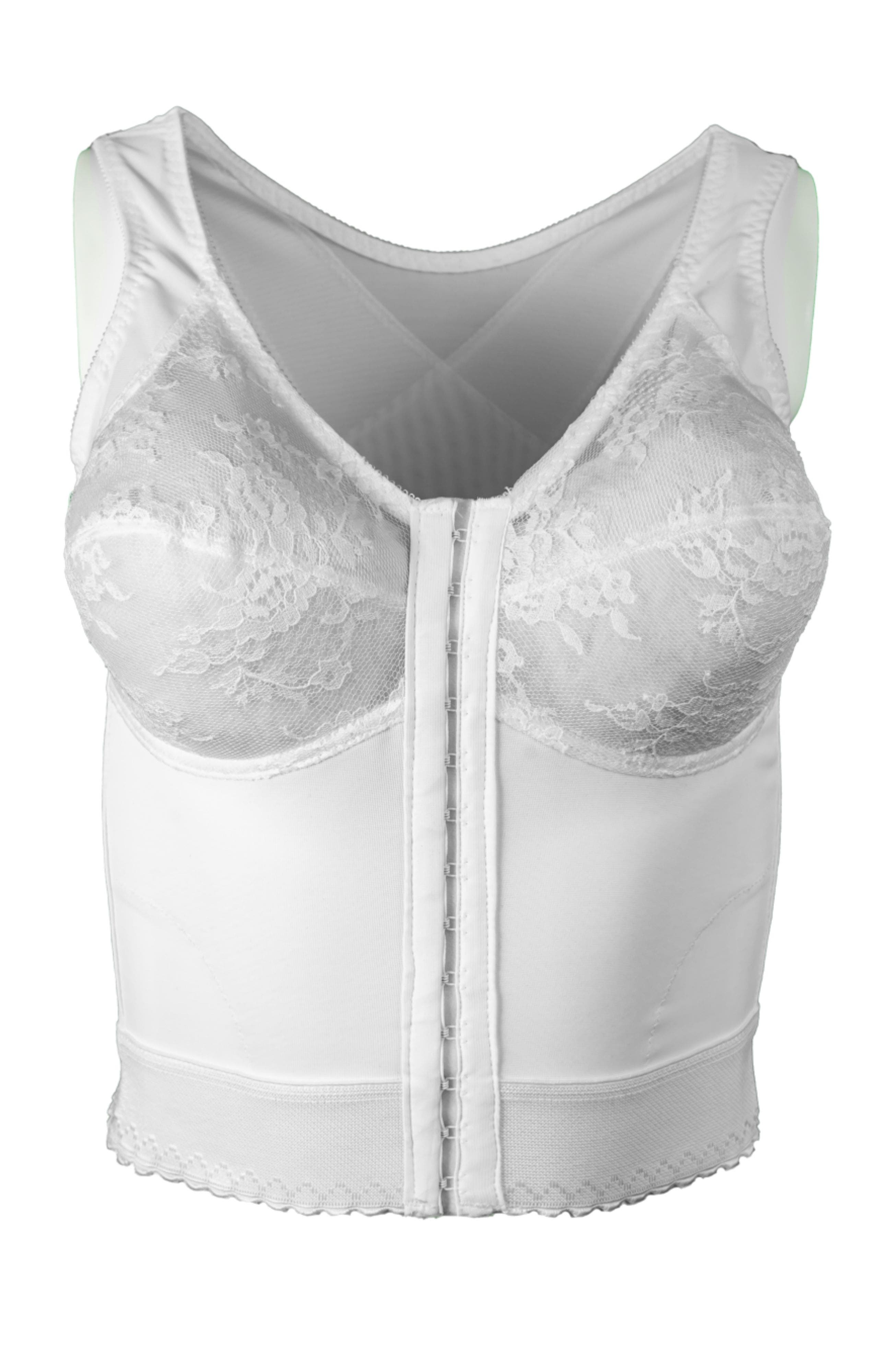 Cortland Intimates a Division of Rago Front Closure Back Support Long ...