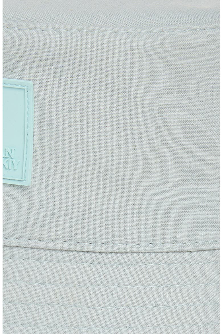Logo Patch Linen & Cotton Bucket Hat, Alternate, color, MINT