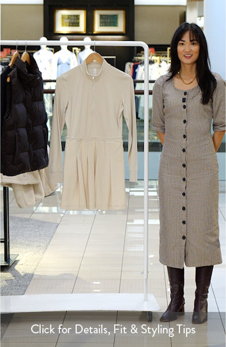 Peak Hybrid Long Sleeve Dress, sales video thumbnail
