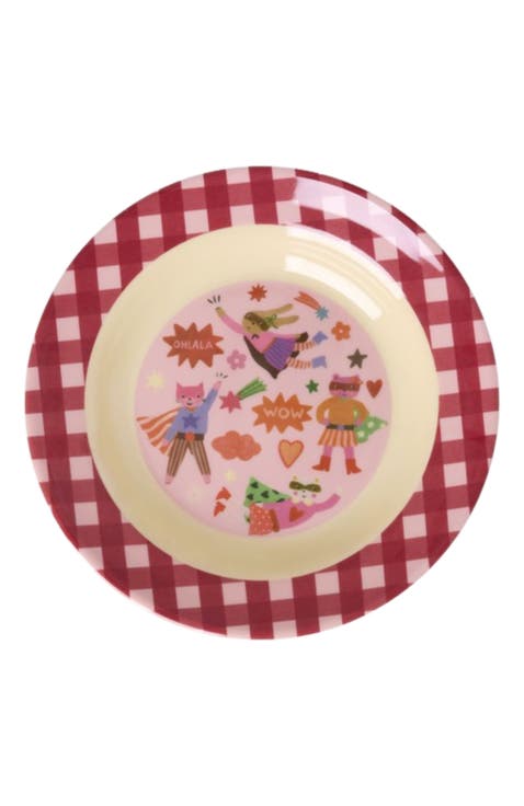 Melamine Kids Bowl Hero