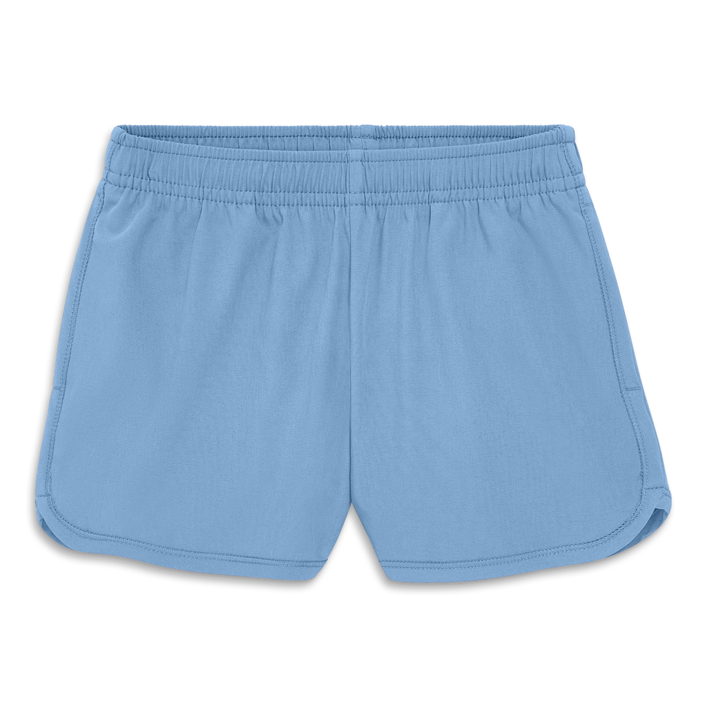 Primary Staycool Stretch Running Short In Vintage Blue