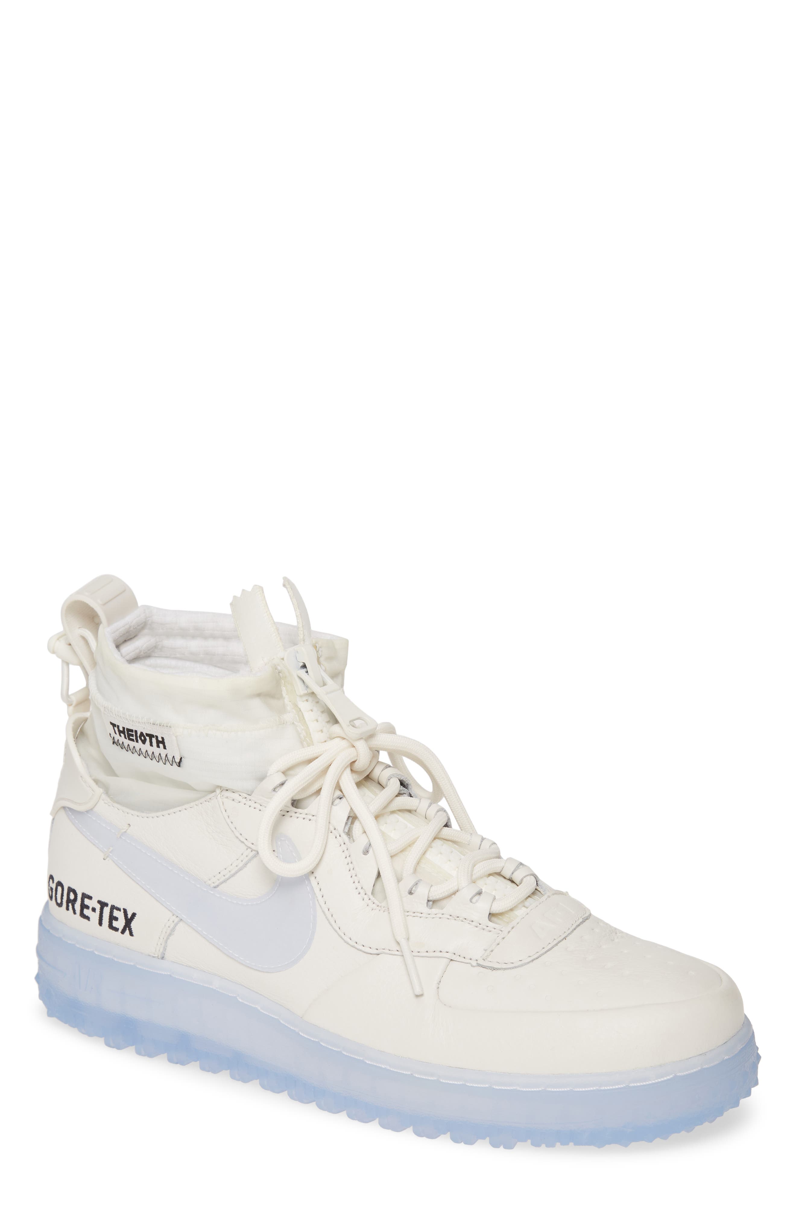 Air Force 1 Gore-Tex® Waterproof Sneaker Boot, Main, color, PHANTOM-BLACK-CLEAR