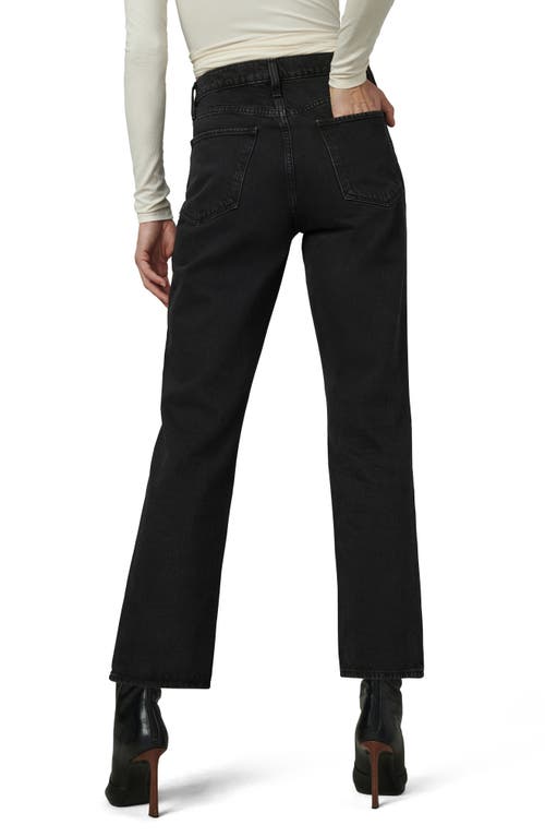 Joe's The Stacy High Waist Ankle Straight Leg Jeans In Purple