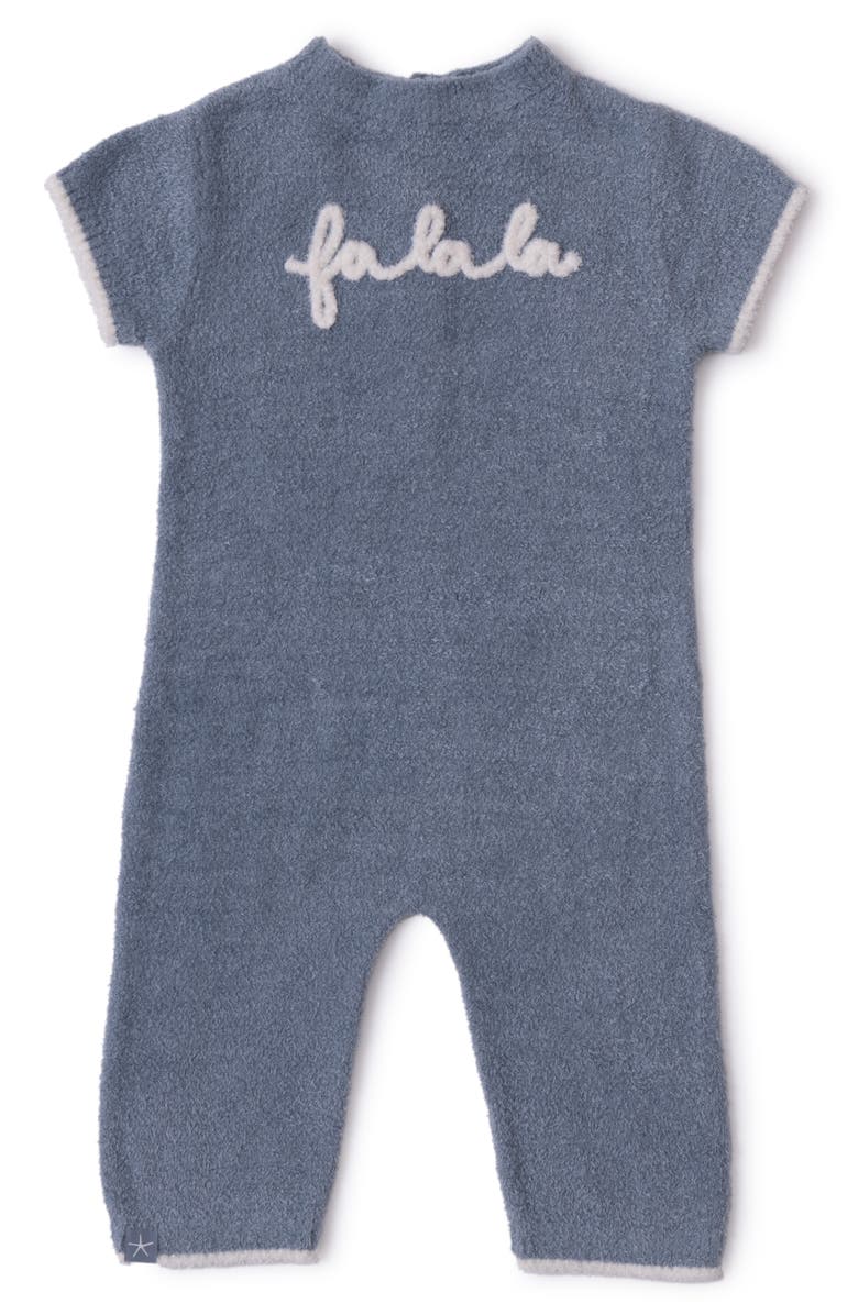 Barefoot Dreams<sup>®</sup> CozyChic<sup>™</sup> Ultra Lite<sup>®</sup> Falala Holiday Romper, Main, color, Blue Dusk