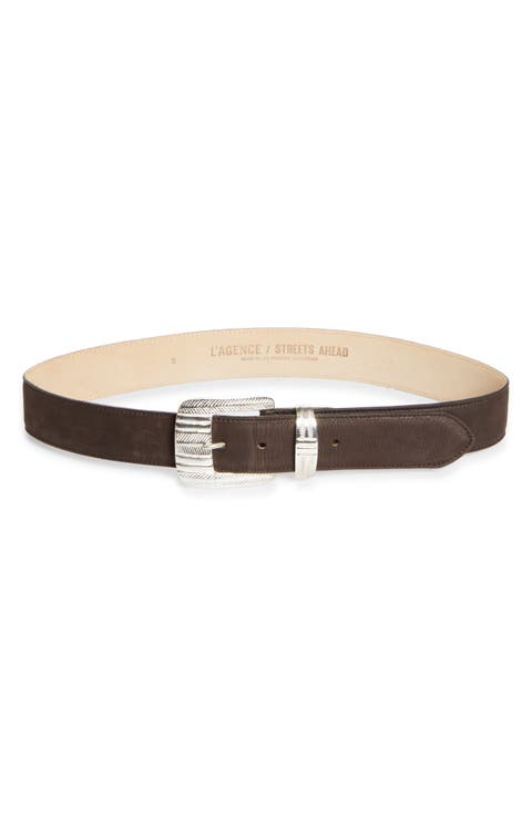 Aya Western Leather Belt