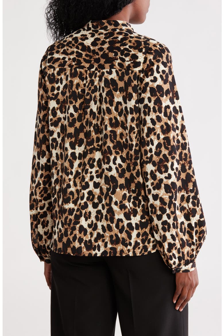 Printed Button-Up Top, Alternate, color, GREY PRINTED MULTI