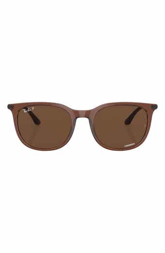 Ray-Ban 54mm Polarized Pillow Sunglasses