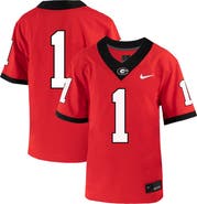 Nike Youth Nike #1 Red Georgia Bulldogs 1st Armored Division Old Ironsides Untouchable Football Jersey