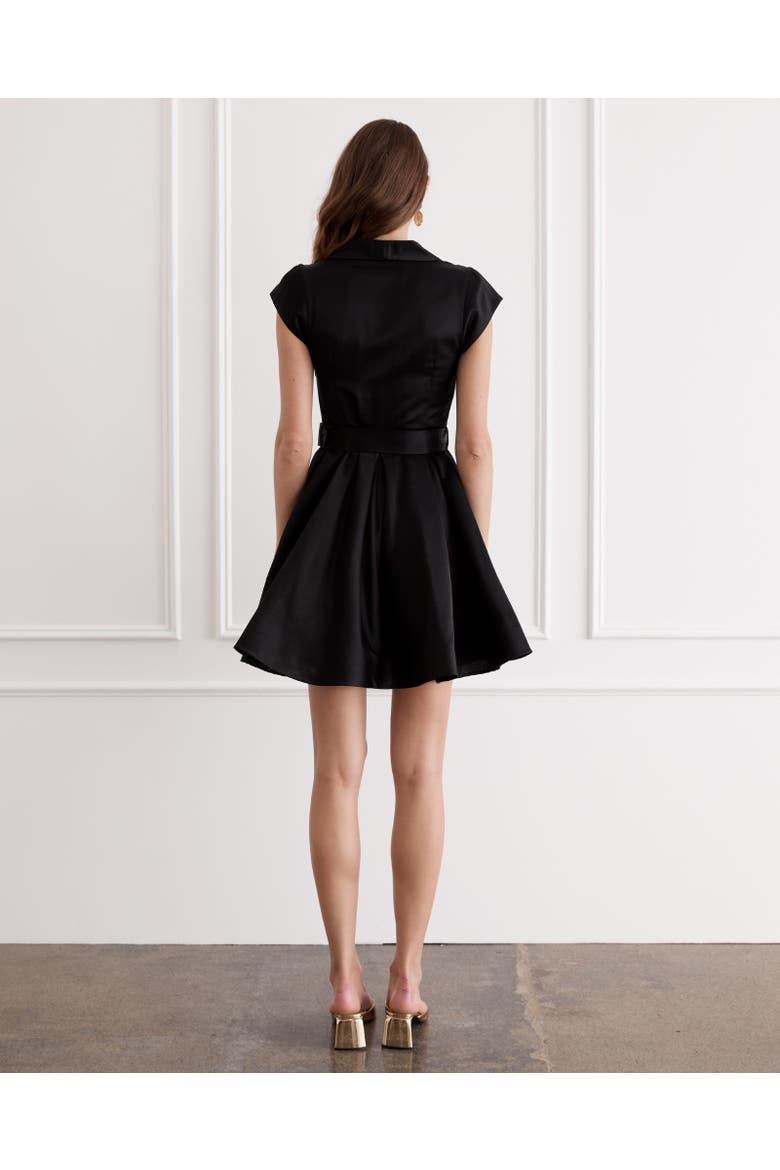 Juliette Mini Dress, Alternate, color, Fonce