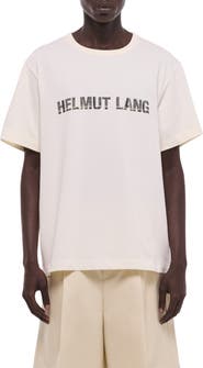 Helmut Lang Check Logo Graphic T-Shirt