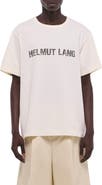 Helmut Lang Check Logo Graphic T-Shirt